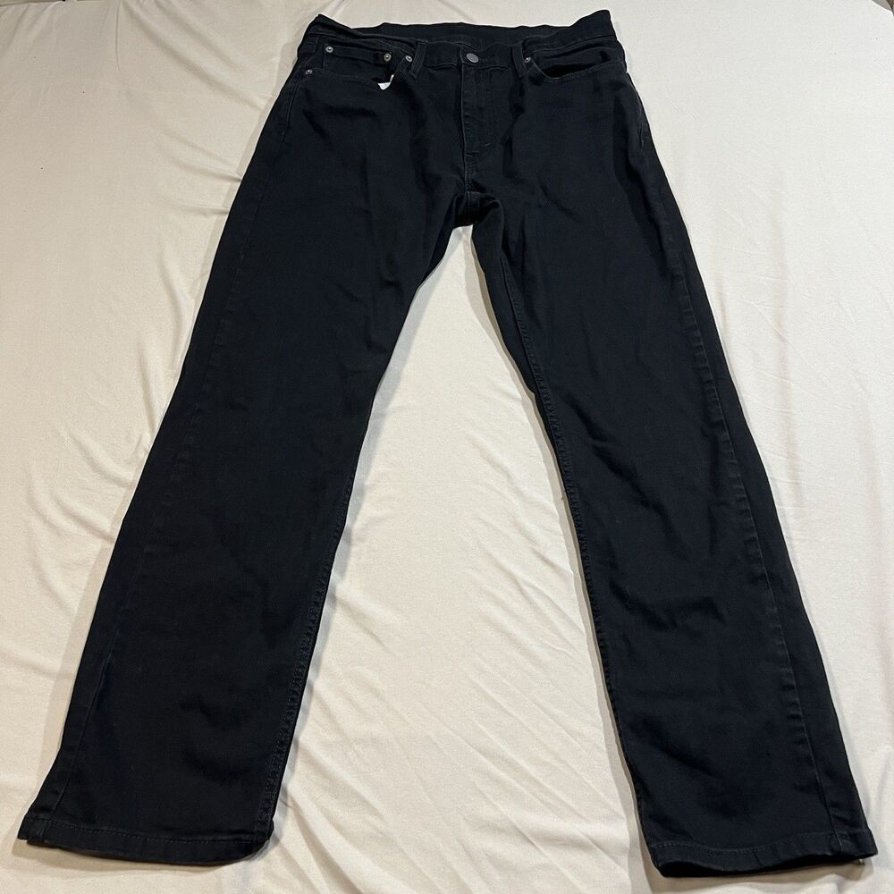 Levi's 559 Men's Black Relaxed Straight Fit Jeans W33 L32 Denim Pant Casual